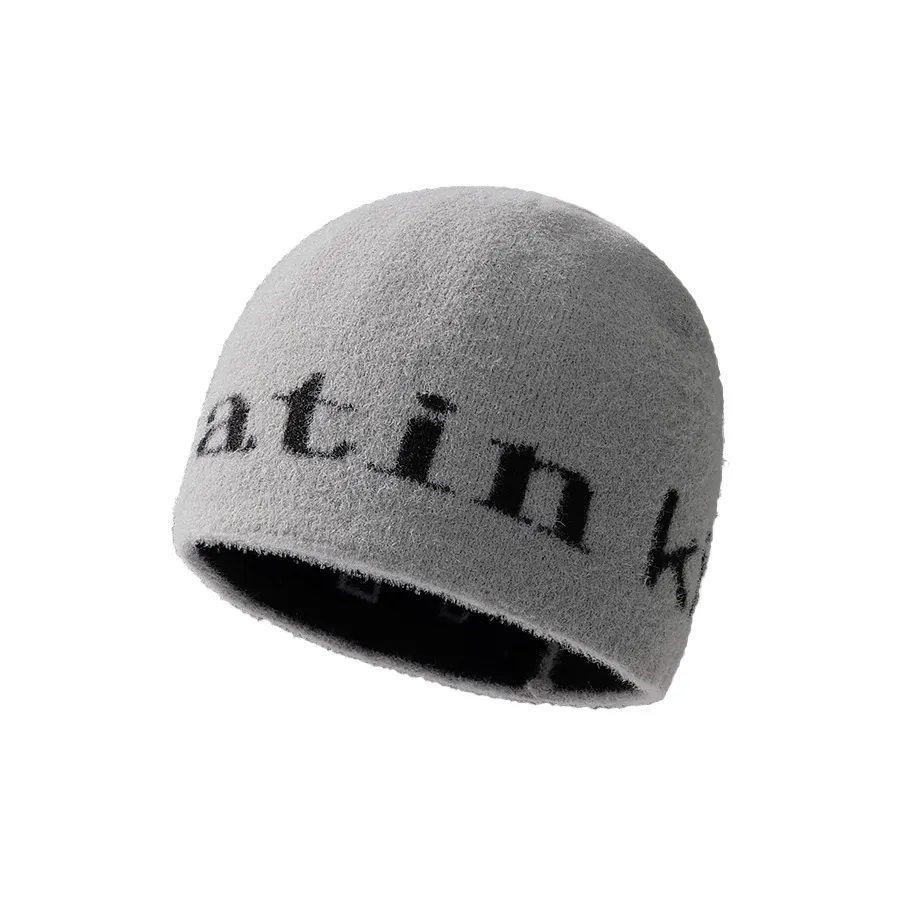 AAJF Imitation Camel Hair Beanies Unisex