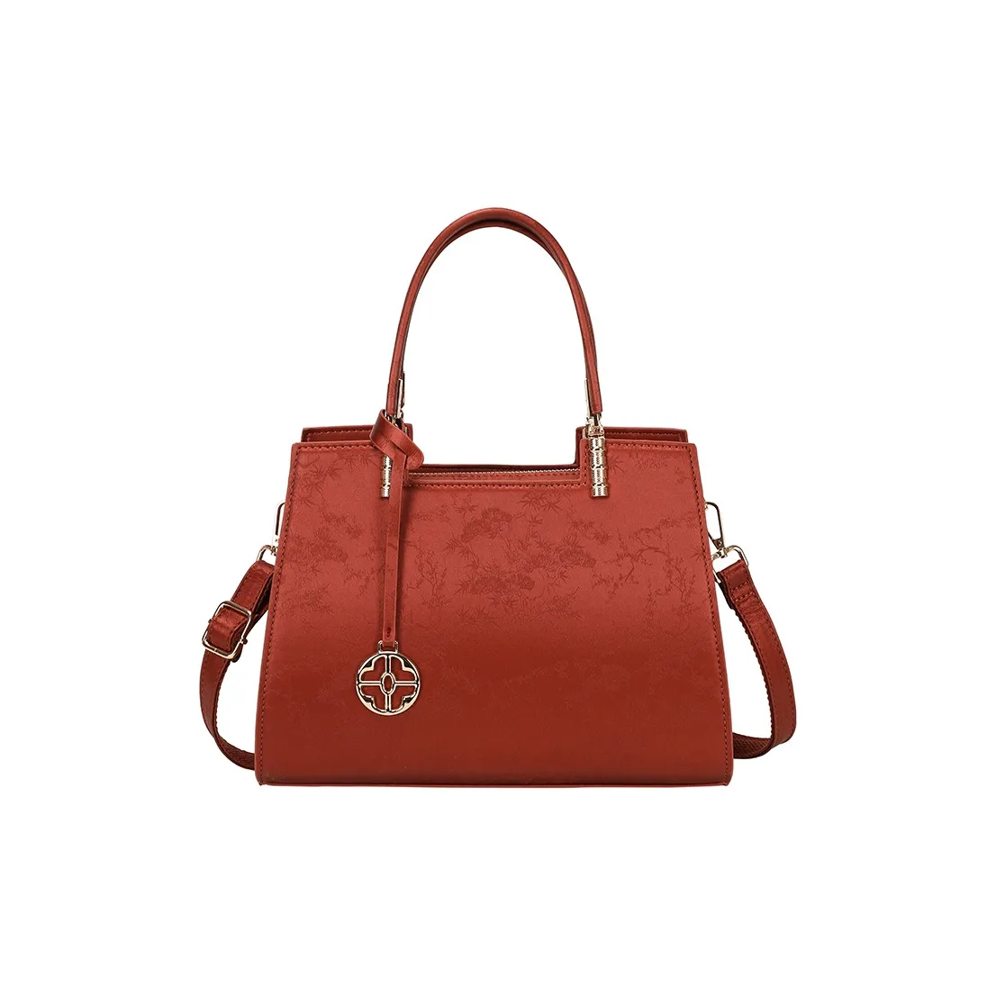 PAYOT Микрофибра Синтетическая Кожа Сумка для свадьбы Сумка через плечо Сумка повседневная Женская Кирпично-красный