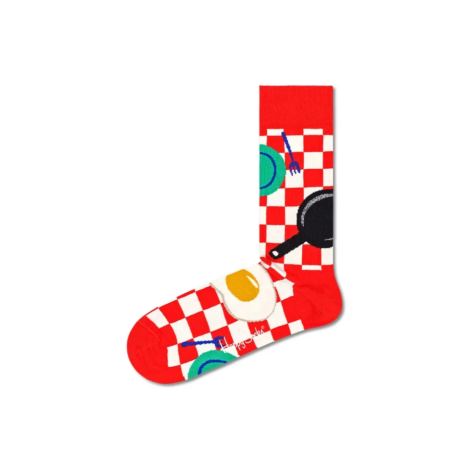 Happy Socks Высокие носки Женские 1 упаковка Красный