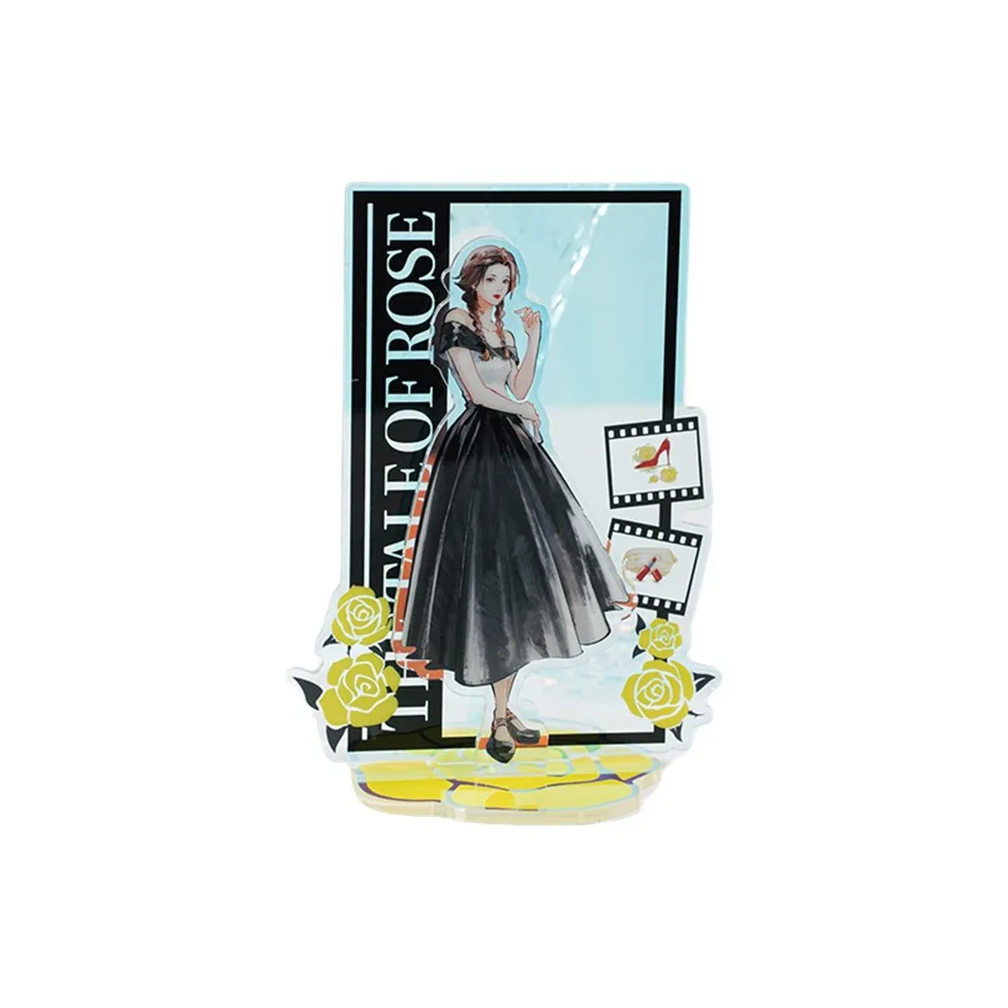 TENGXUNSHIPINCAOCHANGDI 'Rose's Story' Rose Wardrobe Acrylic Stands