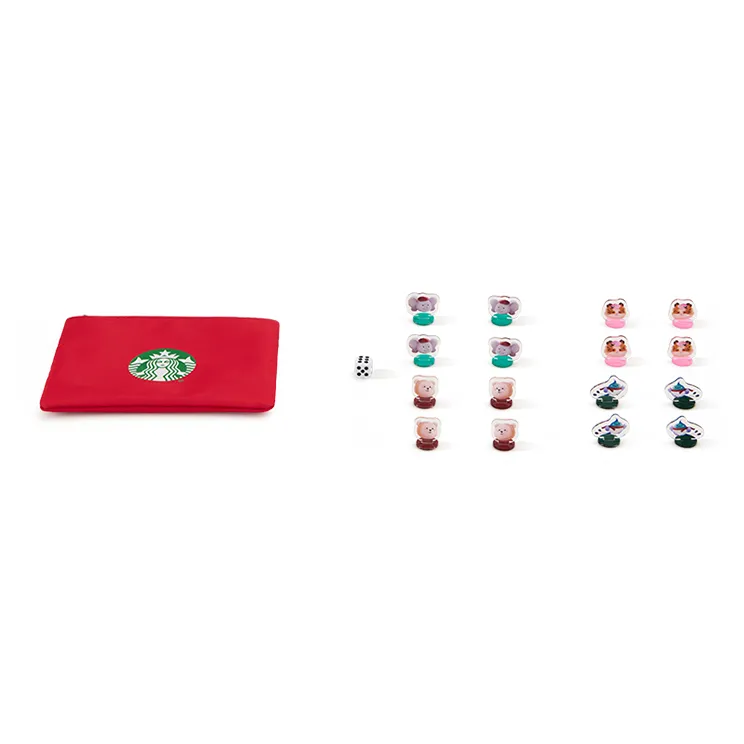 Starbucks Cute Winter Collection Cups Ludo Набор Настольные игры