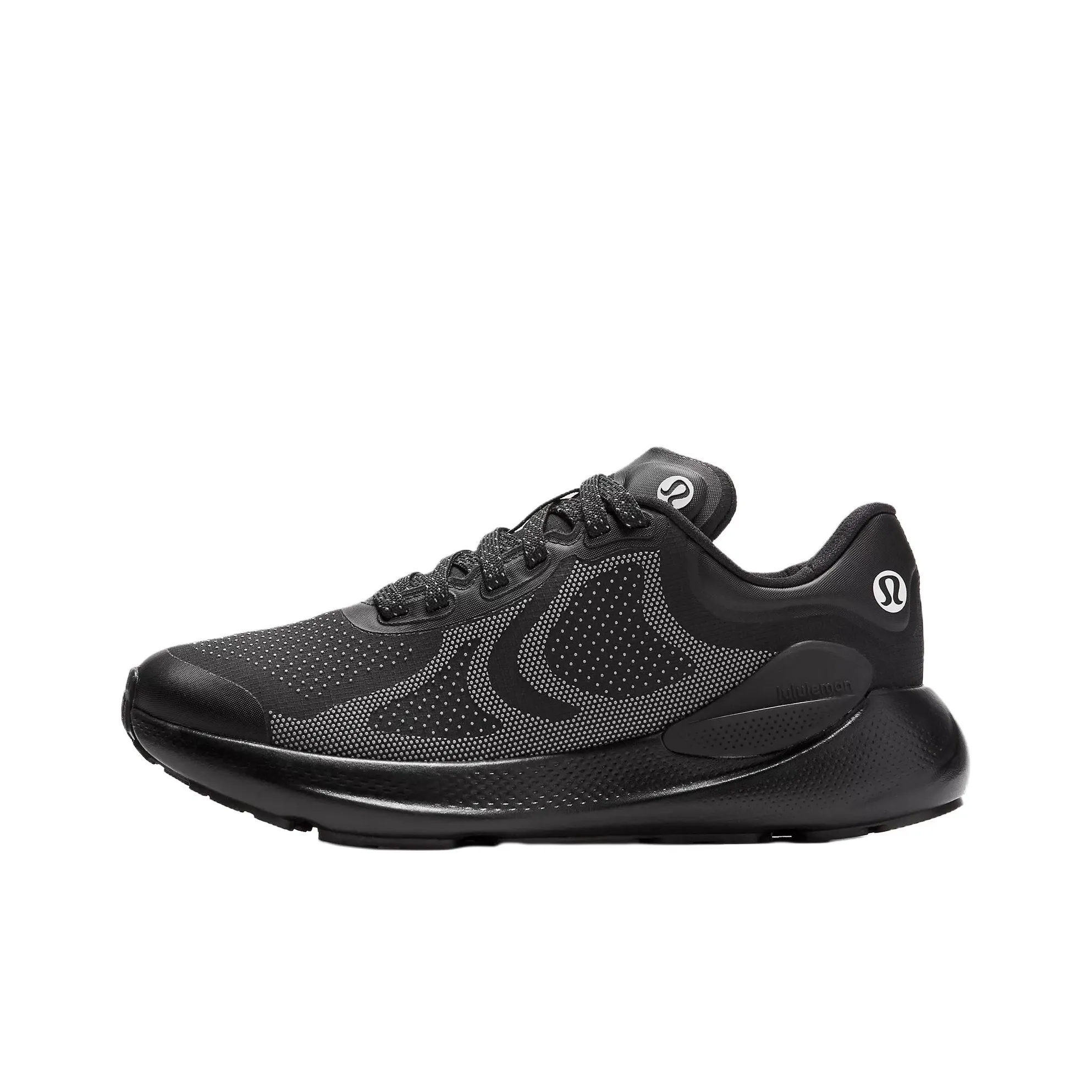 Lululemon Beyondfeel Anti Slip Wear Resistant Low Top Casual Running Shoes Women's Black White