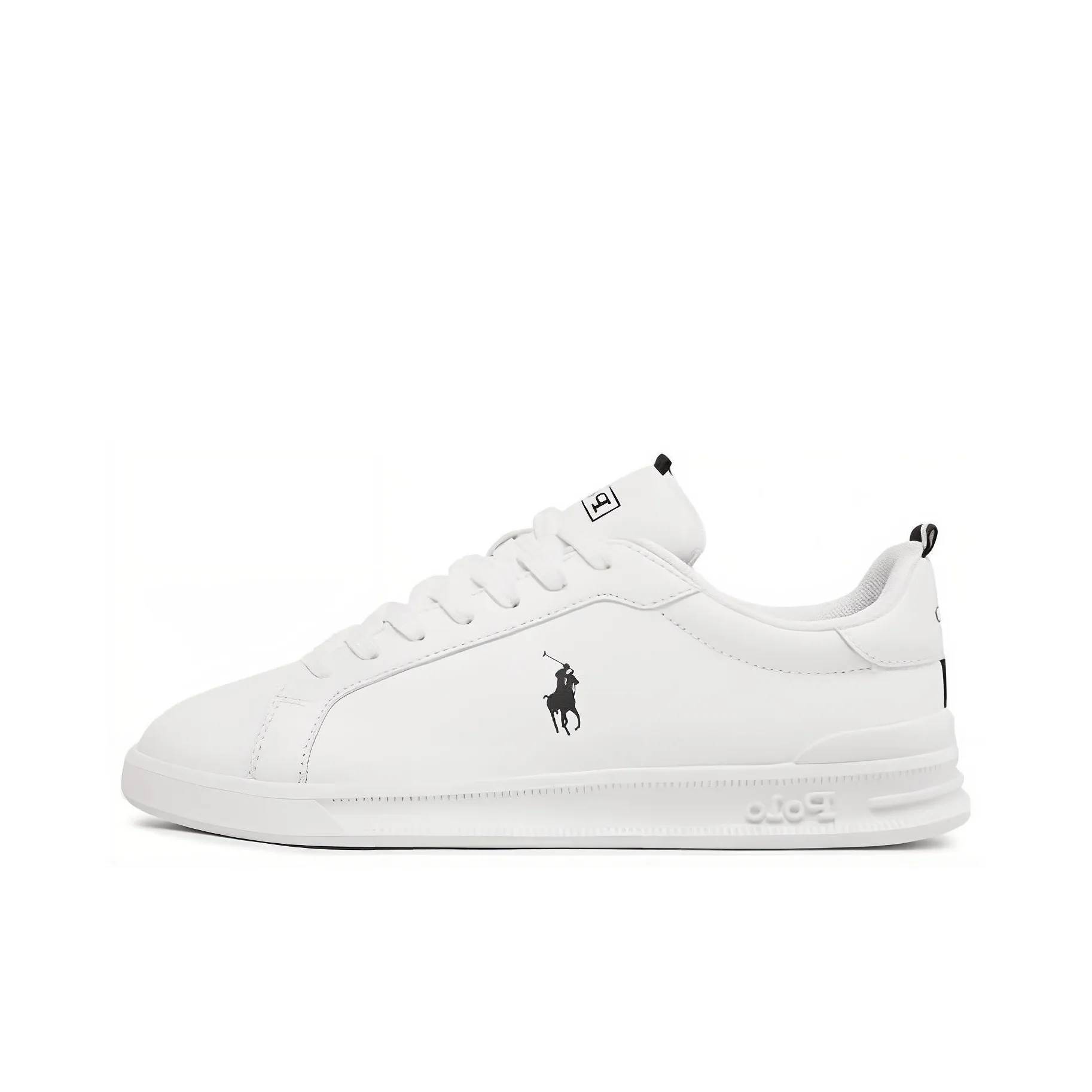 Polo Ralph Lauren Logo print Leather Sneakers