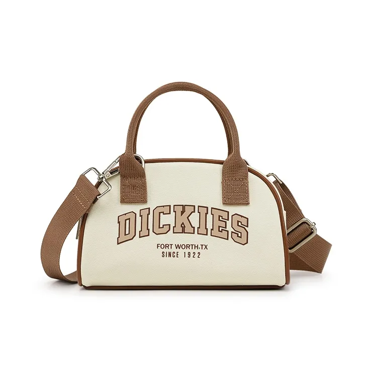 Dickies Oxford Bowling Bag Boston Bag Handbag Shoulder Bag Women's Black White Apricot Brown Apricot Green Дикси Оксфорд Сумка для боулинга Бостонская сумка Ручная сумка Сумка через плечо Женская Черный Белый Абрикос Коричневый Абрикос Зеленый