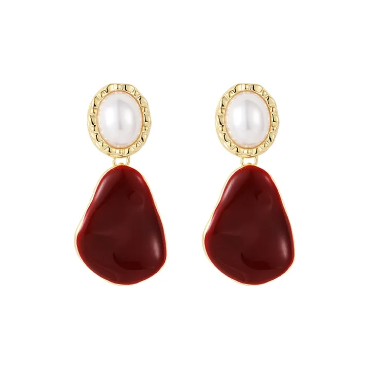 Серьги CAROMAY из медного сплава женские