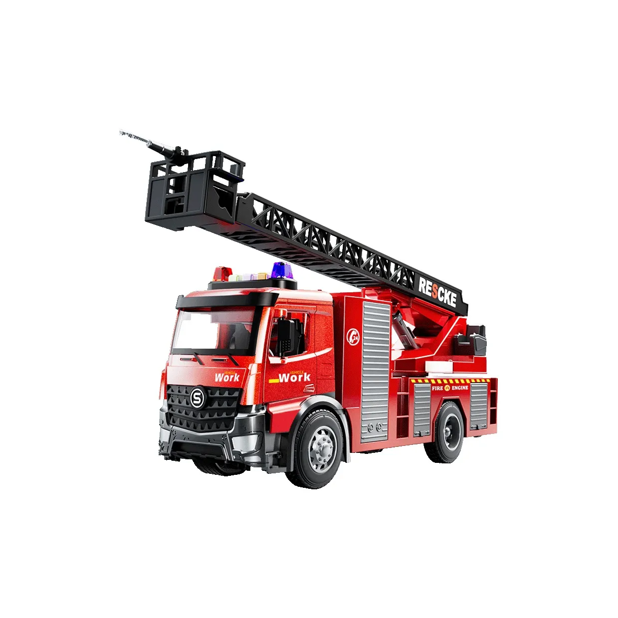 BIG TAYLOR Экстра-большой ЛАДЬЕР Пламя Грузовик Модель Автомобиля из Дура Вода Сприскивающая Транспортные Игрушки