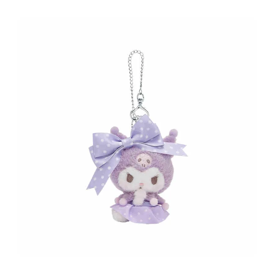 Sanrio Polka Dot Bow Кукла Плюшевая Подвеска 11 см Рекомендуемая Высота