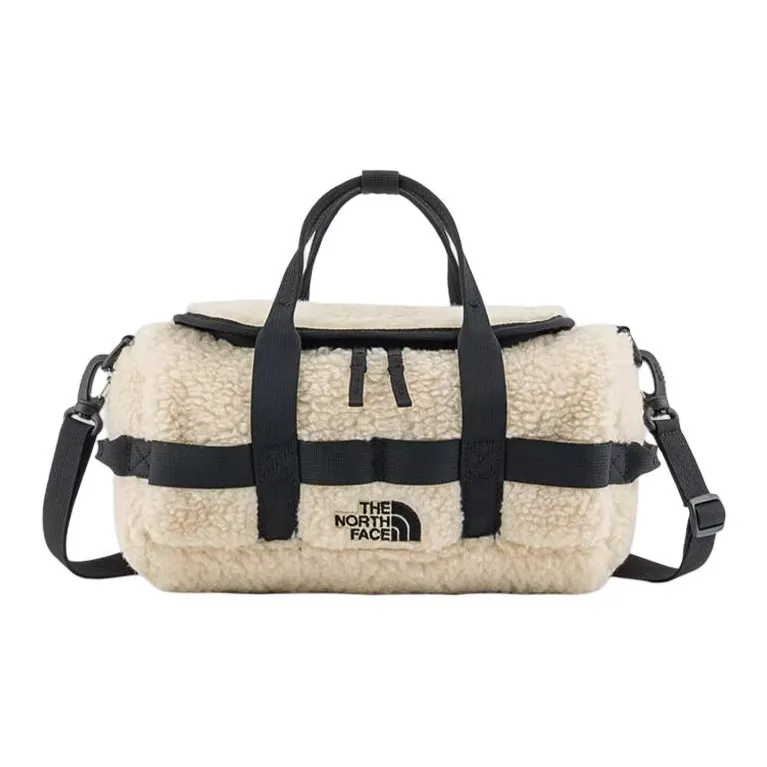 The North Face 6L Портативная Сумка через плечо Сумка на плечо Сумка для активного отдыха Искусственная овечья шерсть Песочно-гравийный цвет Женская