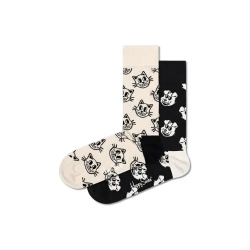 Happy Socks Милый и очаровательный ПЭТ Подарочная коробка 2 шт Женские носки Gift Boxes