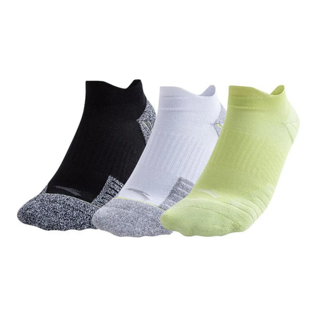 Anta Running Collection Ankle Socks Unisex 3 Pack