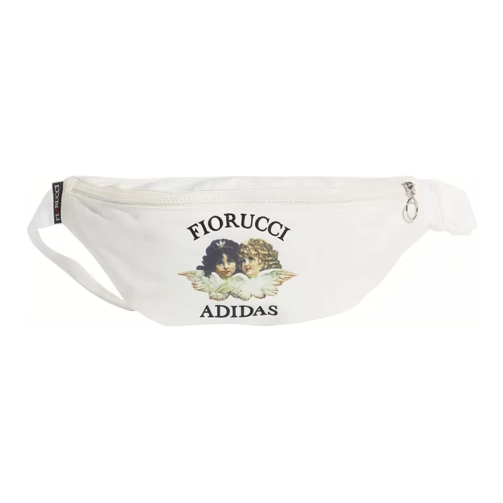 Adidas Originals FIORUCCI Collaboration Nylon Shoulder Bag Crossbody Bag Sling Bag Fanny Pack Regular Women's White