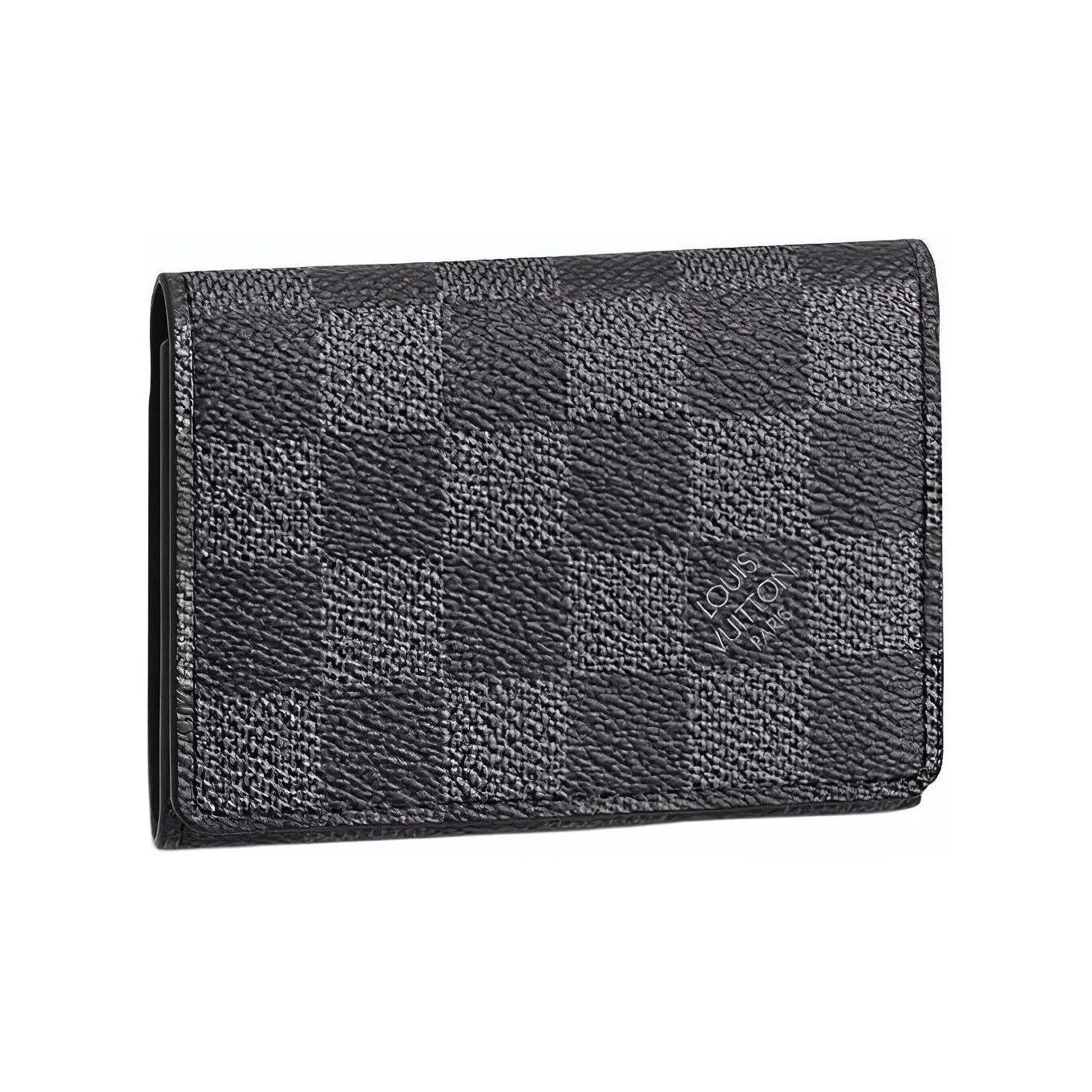 LOUIS VUITTON Enveloppe Carte De Visite Damier Graphite