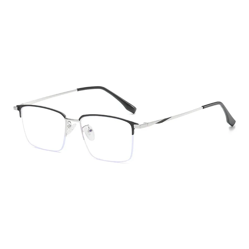 YAWEIKA Нержавеющая сталь Немагнитный Титан Оправа для бровей Оправа для очков Мужская