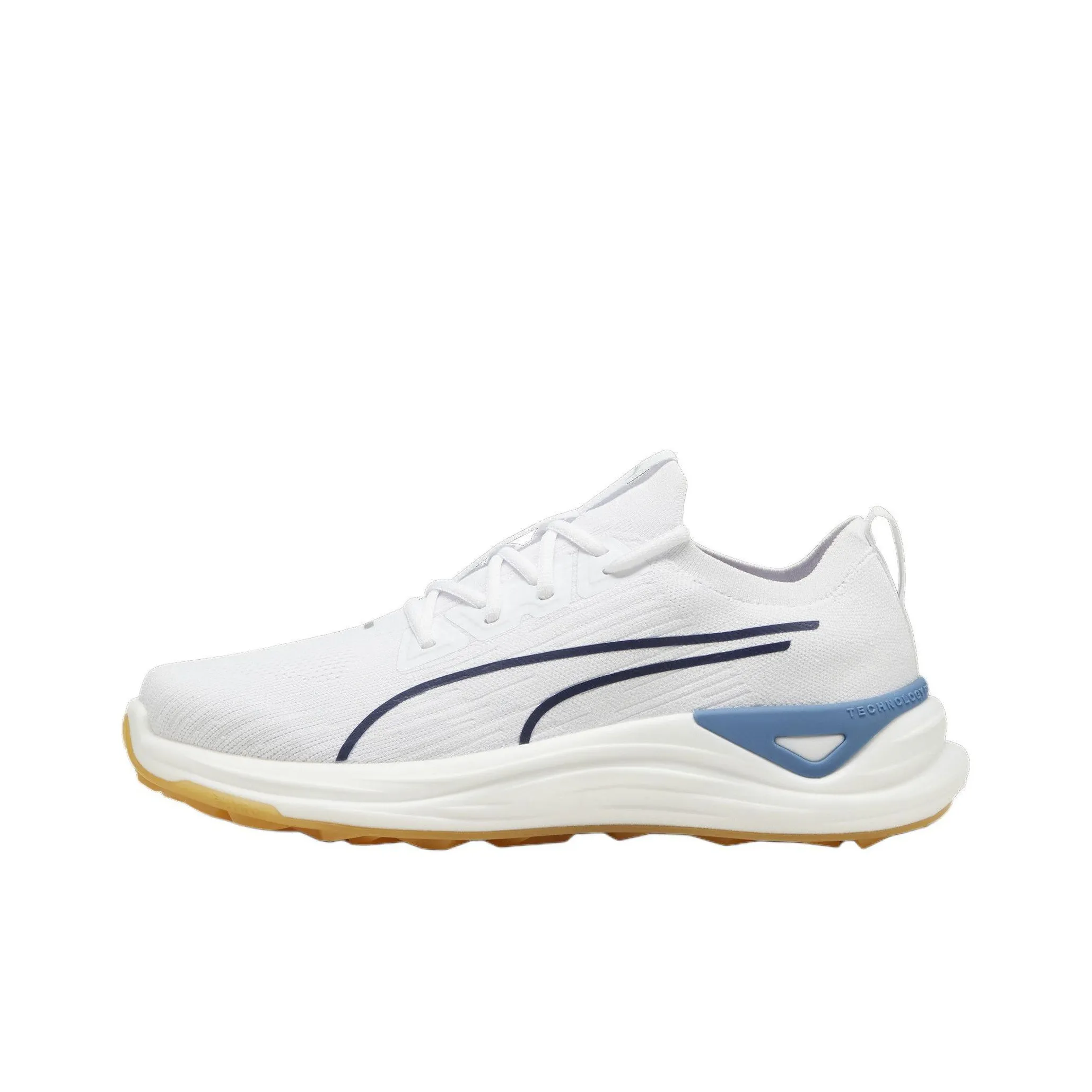 PUMA Electrocat Nitro Low Top Golf Shoes Men's White
