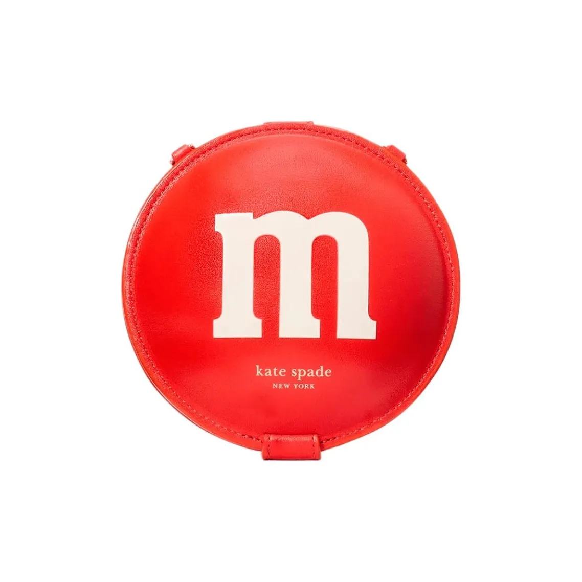 Kate Spade M&M'S Collaboration Cow Leather Shoulder Bag, Crossbody Bag Regular Women's Red
