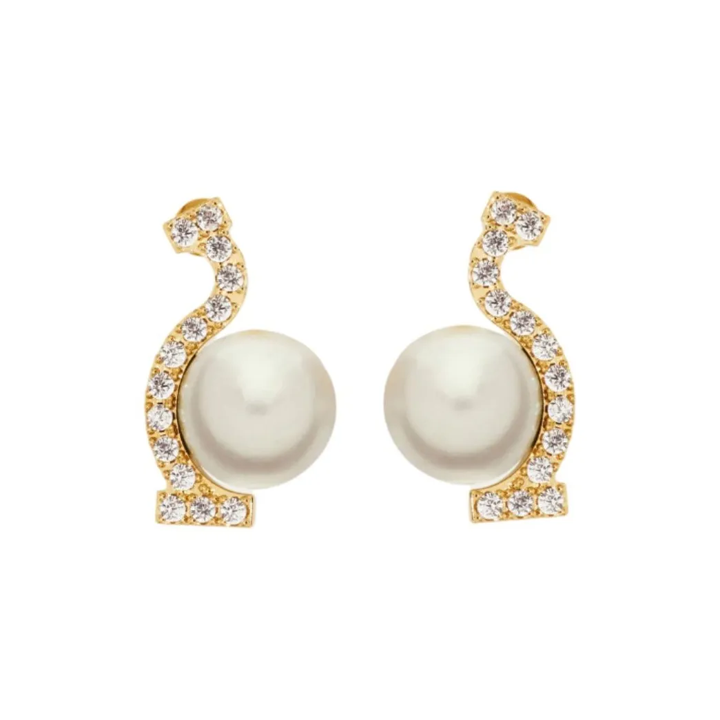 Ferragamo Embellished Earrings