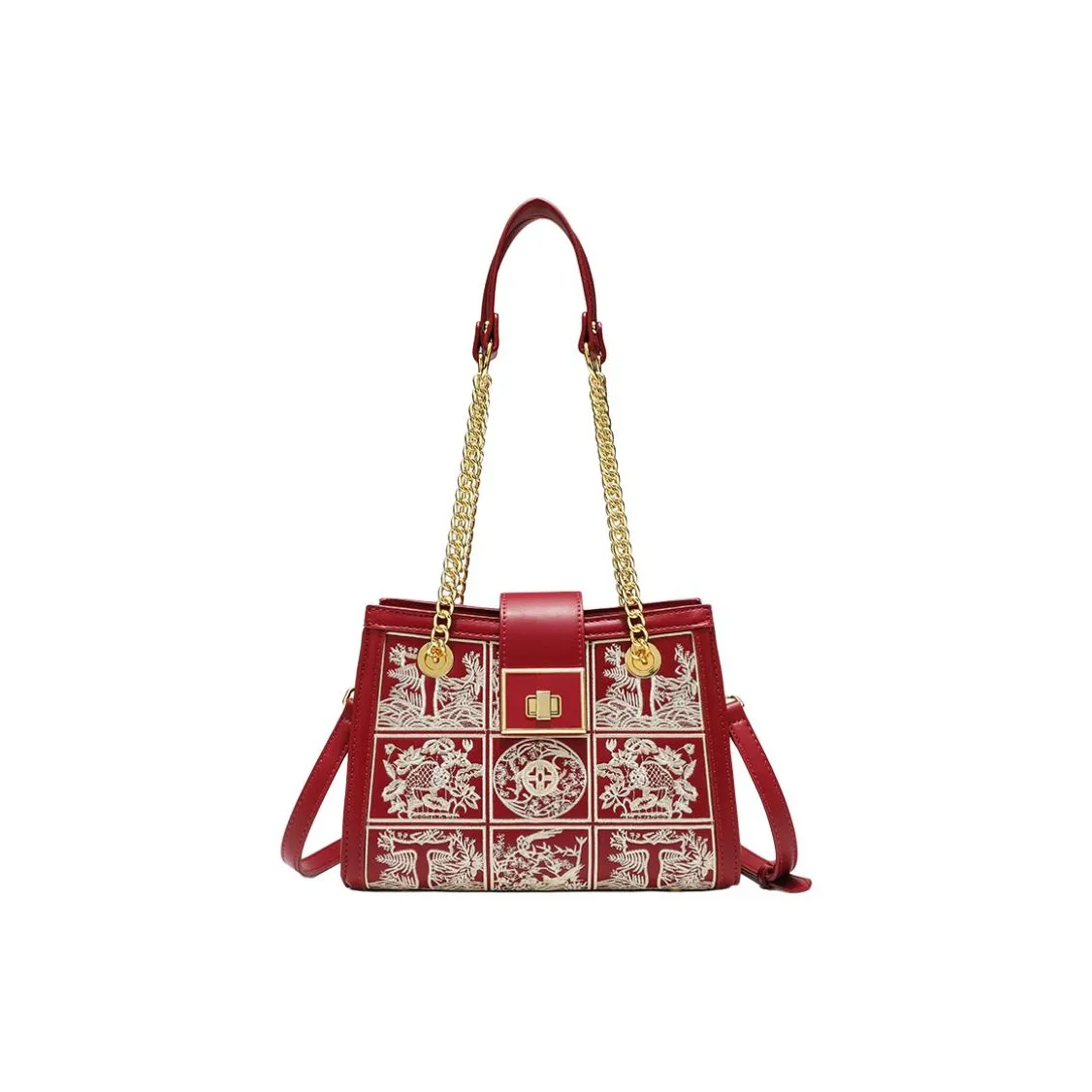 PAYOT Microfiber Synthetic Leather Wedding Tote Shoulder Bag Crossbody Regular Women's Burgundy