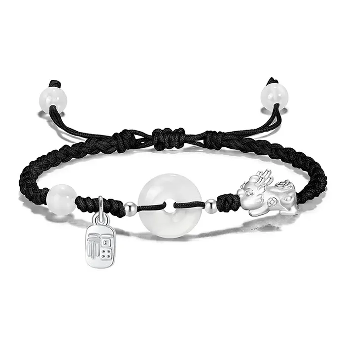 TUTAE Natural Chalcedony Bracelets Unisex