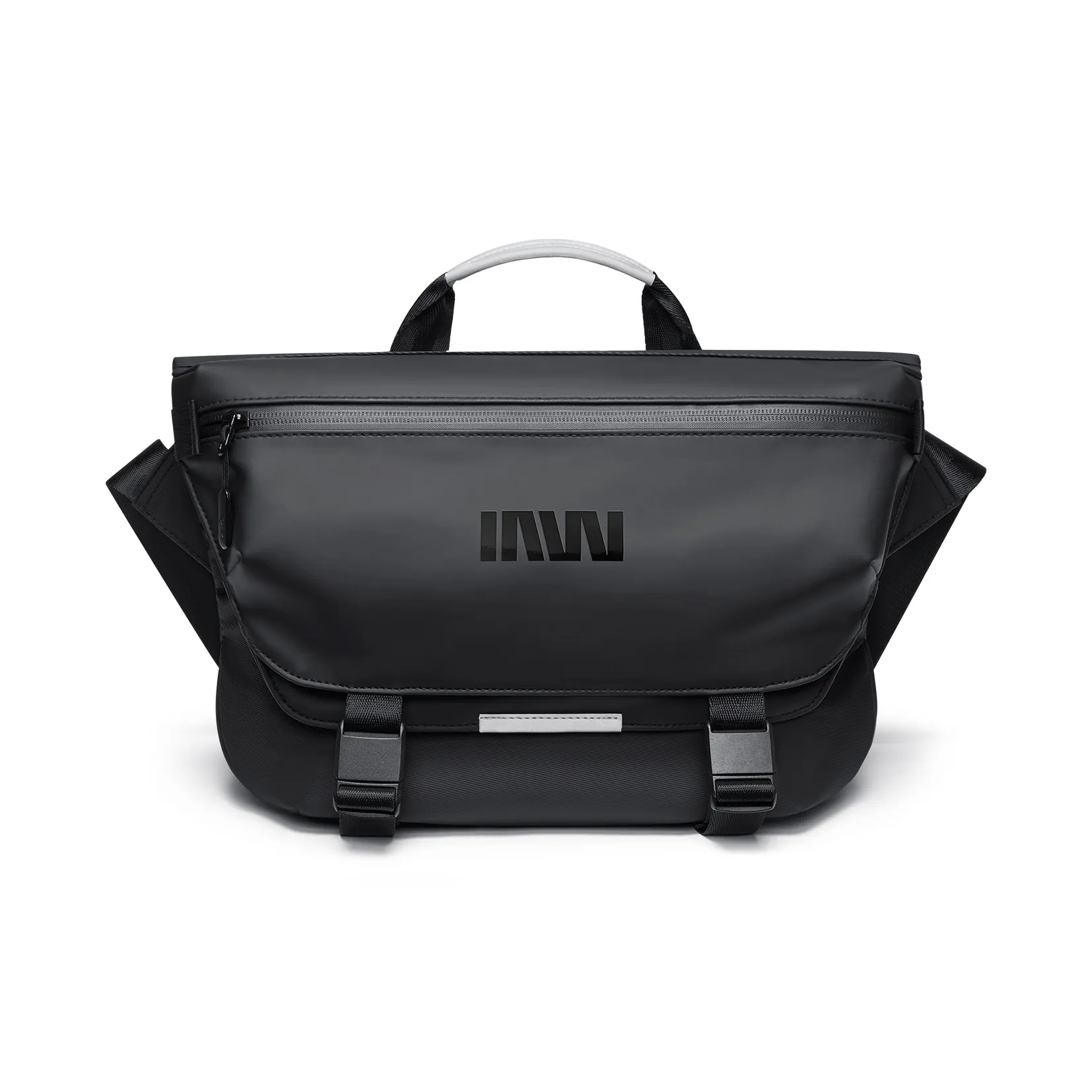 SEPTWOLVES Искусственная кожа Повседневная Сумка через плечо для работы QPL Стандартная Мужская Черная