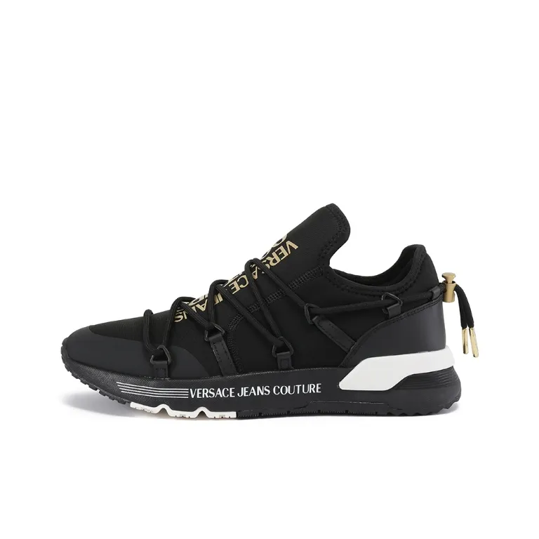 VERSACE JEANS COUTURE Logo Printed Lace Up Sneakers