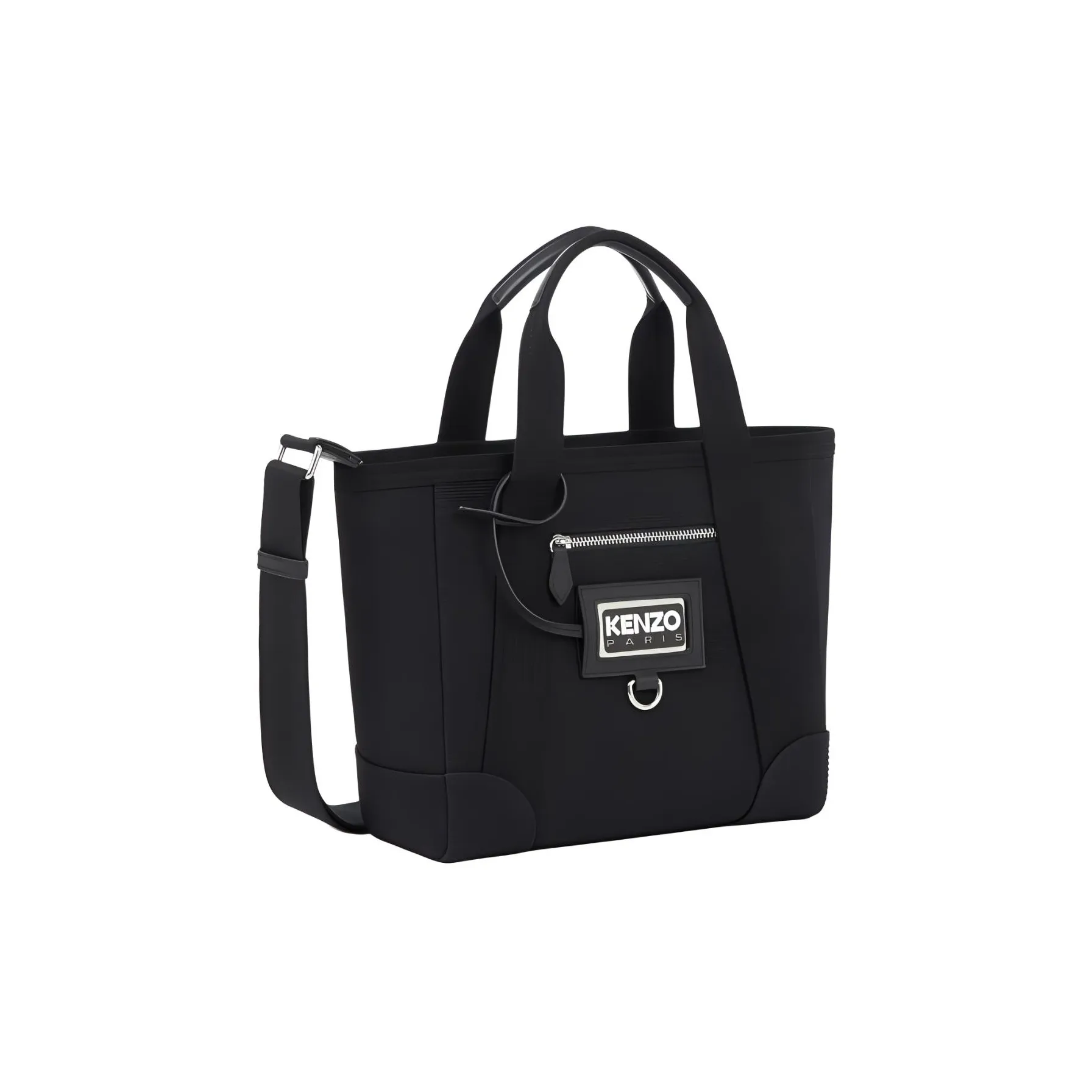 KENZO Canvas Bag Shoulder Bag Handbag Small Women's Black