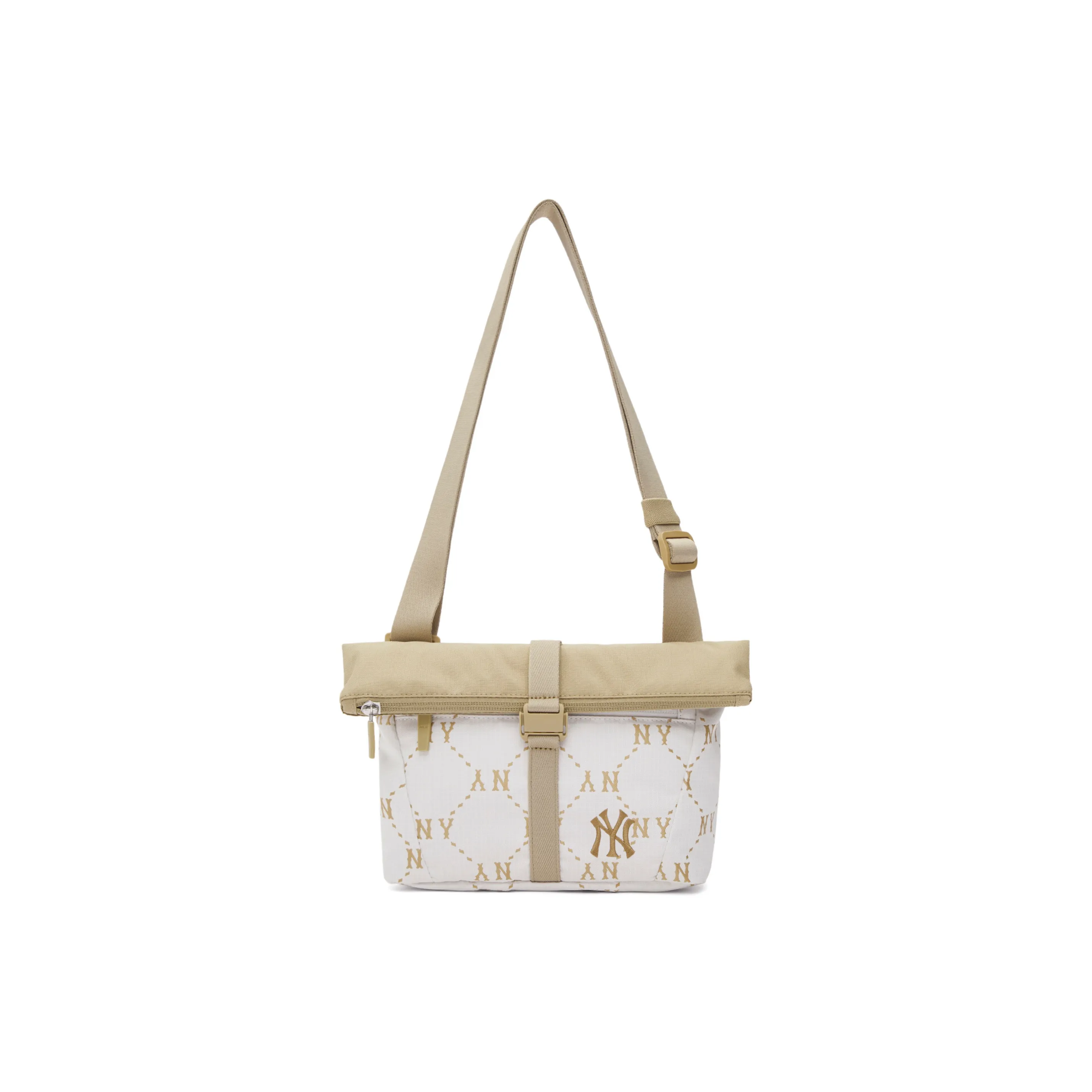 Mlb Base Logo Хобо Сумка Сумка через плечо Сумка на одно плечо Сумка через плечо Молния Женская Сливовый цвет