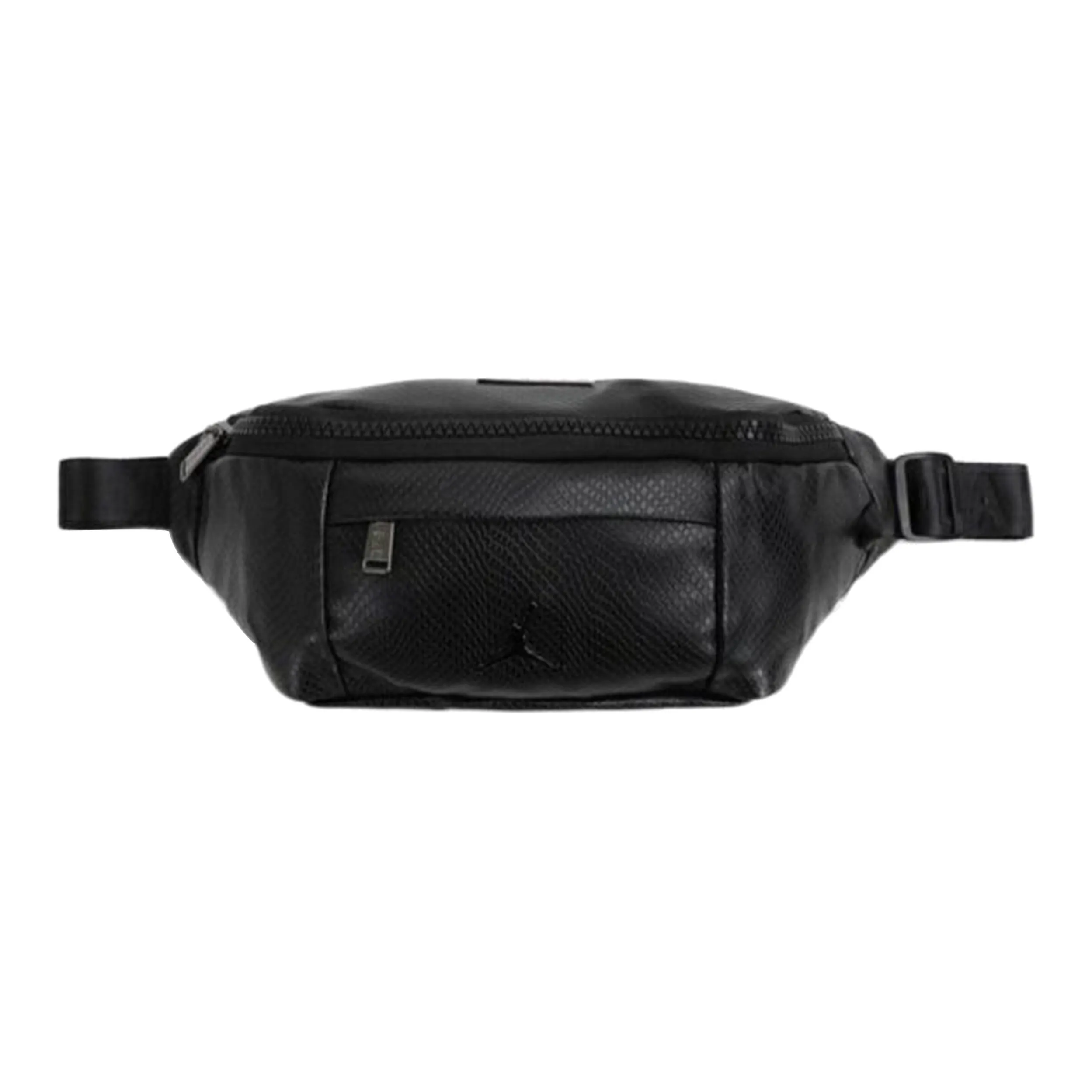 Jordan Artificial Leather Crossbody Bag, Sling Bag, Fanny Pack Regular Unisex Black