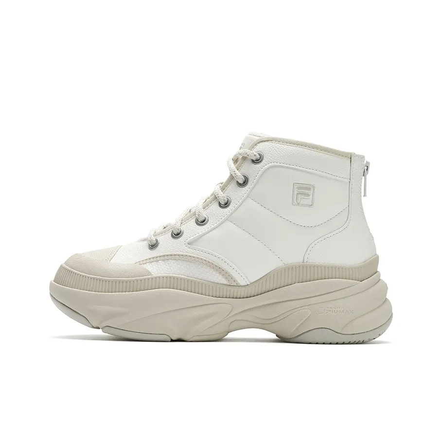 FILA BREAD Устойчивые к истиранию MID Топ Foam Женские Кроссовки Белые