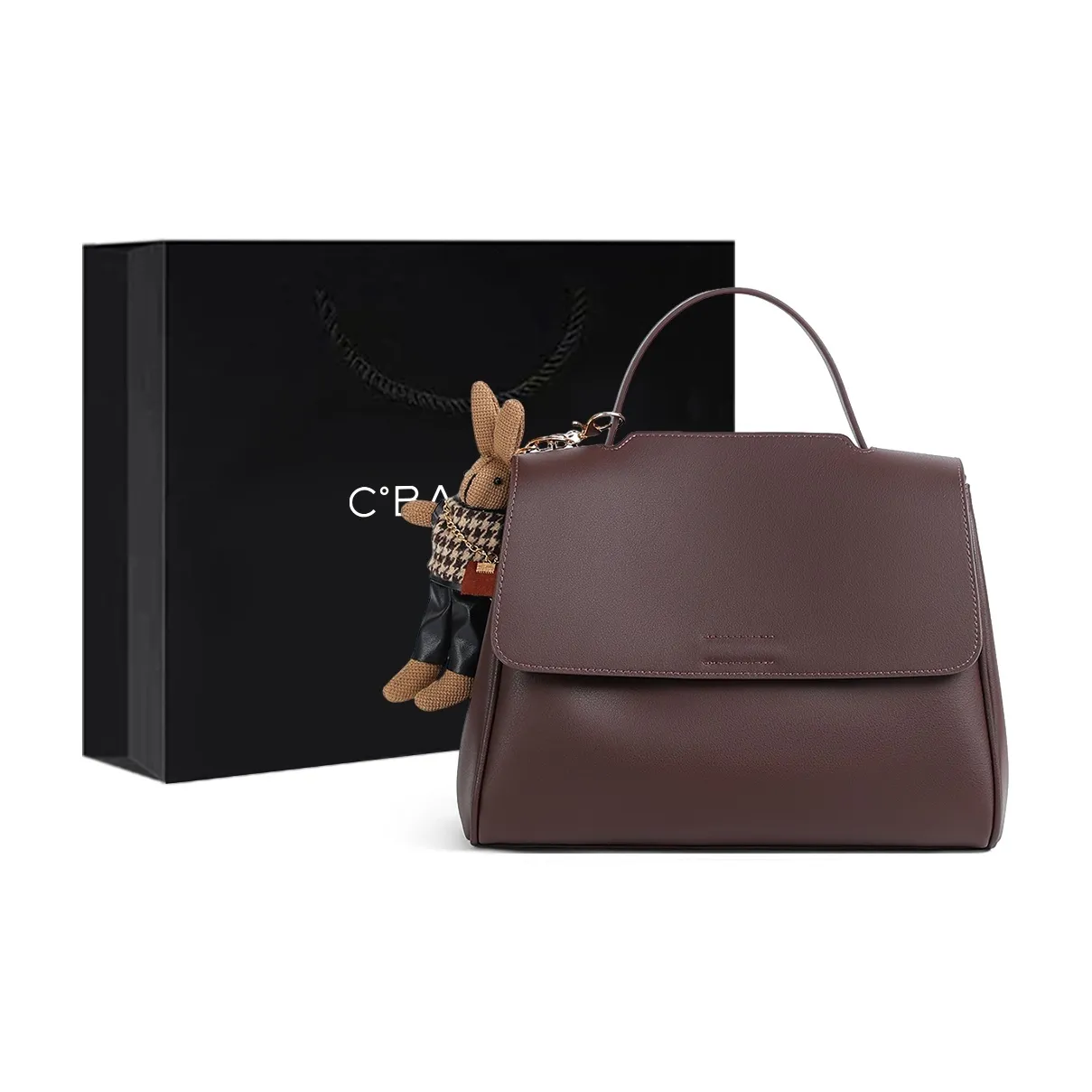 C°BANNER Спилок коровьей кожи с синтетической кожей одно плечо через плечо портативная сумка Mom обычный женский кофе