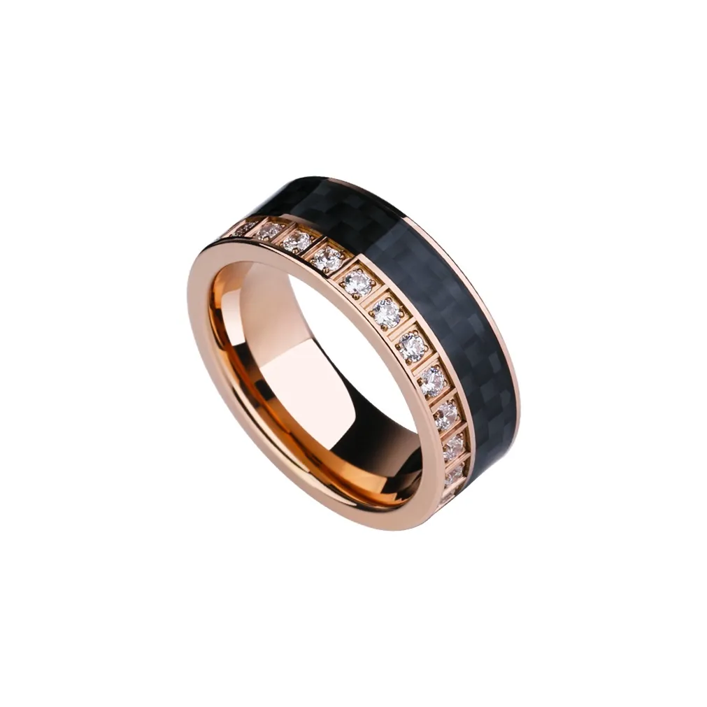 Saya 857 Тунгстен Сплав Кольца Унисекс