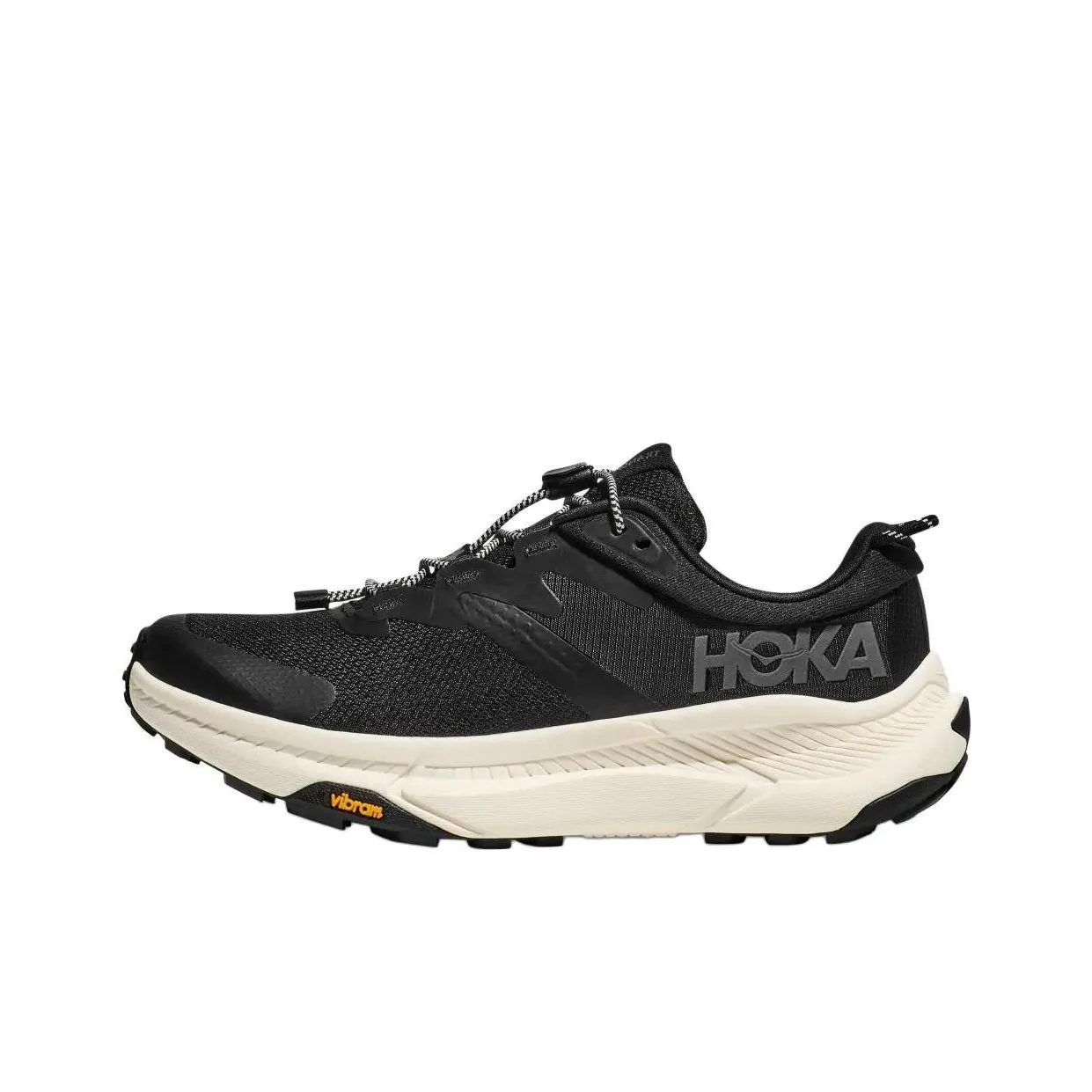 HOKA ONE ONE Transport Амортизация Быстросохнущий Легкий Низкий Топ Походная обувь Мужская Черный Белый