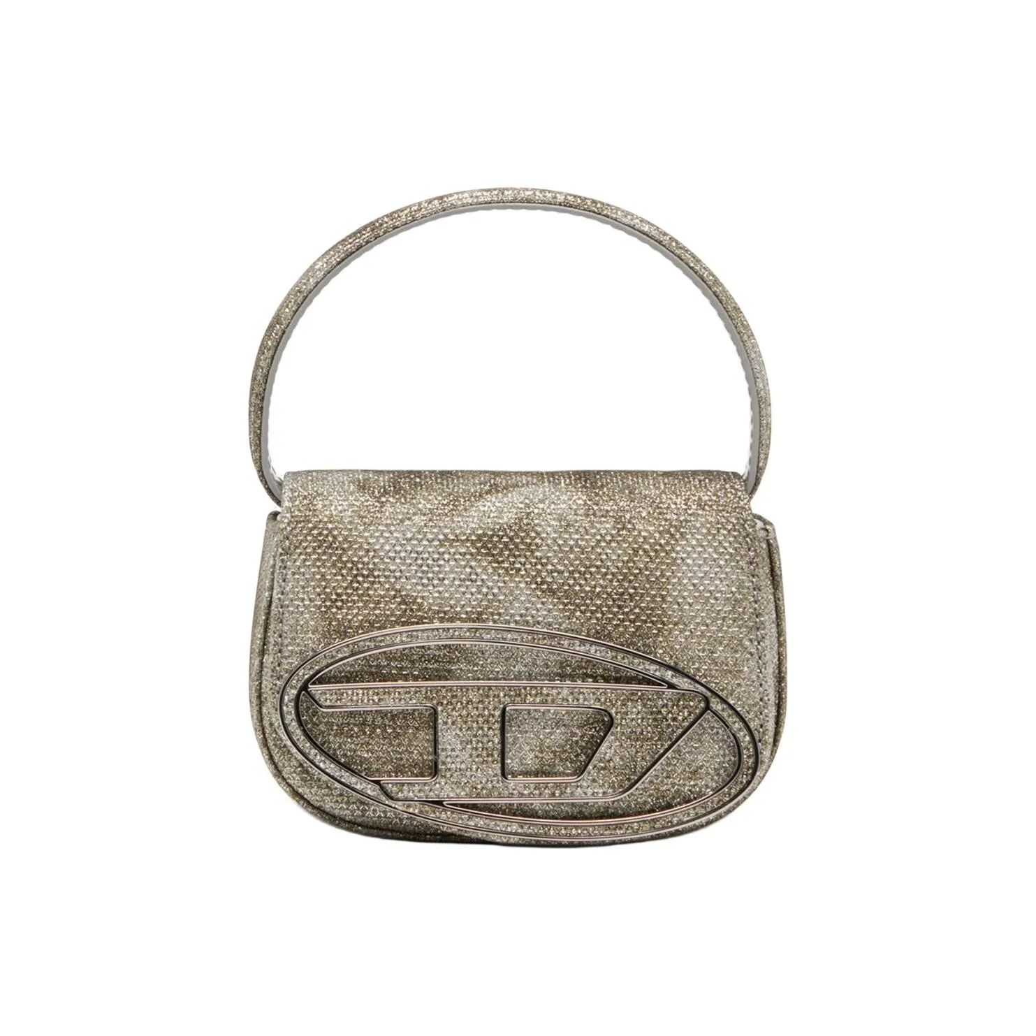 DIESEL 1Dr Xs Logo Plaque Tote Bag