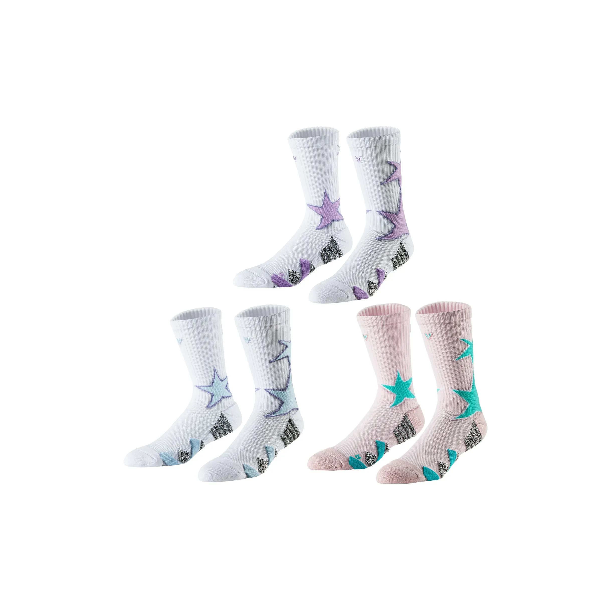 VEIDOORN Баскетбольные носки унисекс упаковка из 3 пар