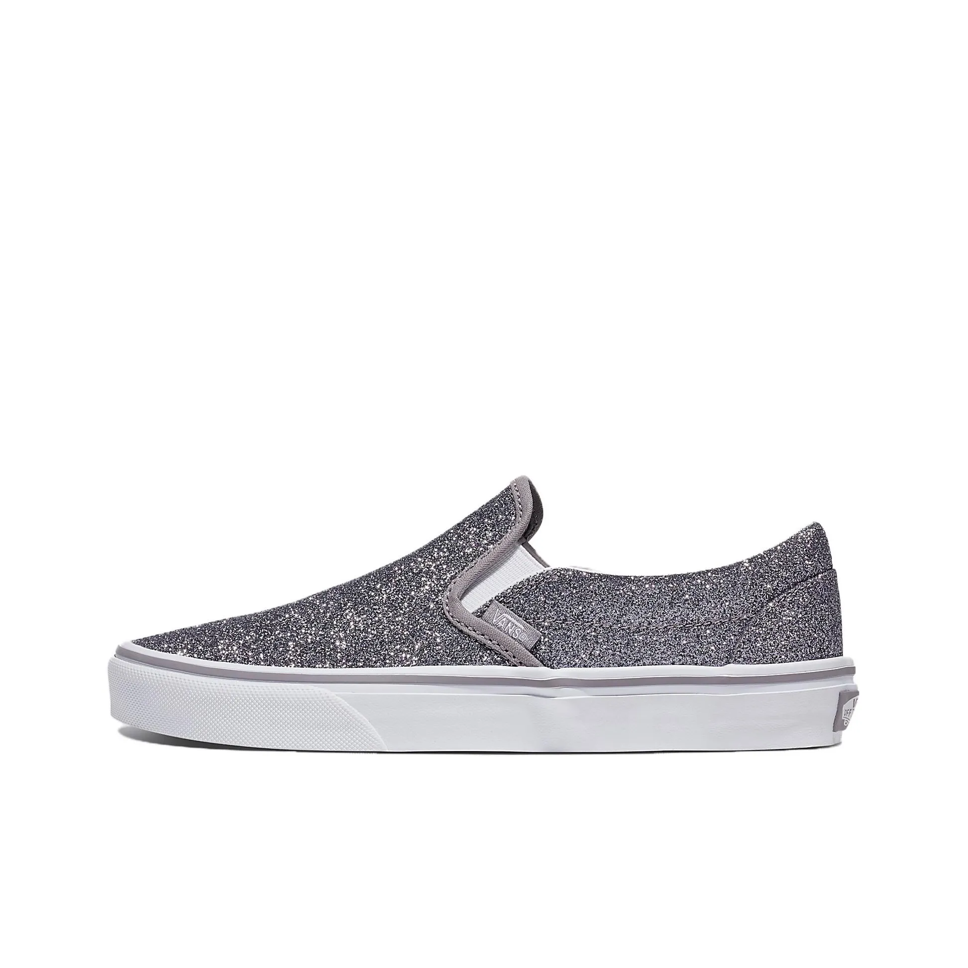 Vans Classic Slip On 'Glitter Gunmetal Grey'