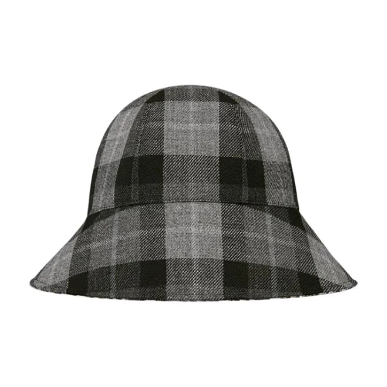 DIOR Wool Bucket Hats Women's Gray