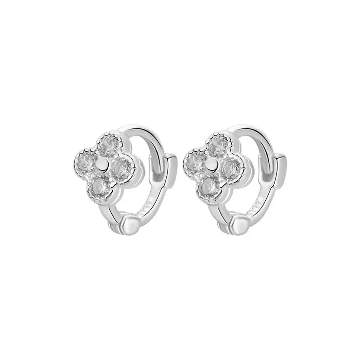 CARAT'S DIARY S999 Fine Silver Earrings Women's