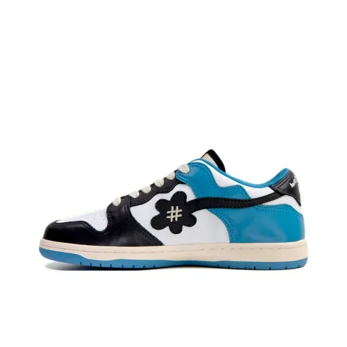 WATER THE PLANT Кроссовки для скейтбординга Low Top Грозовой Синий Унисекс