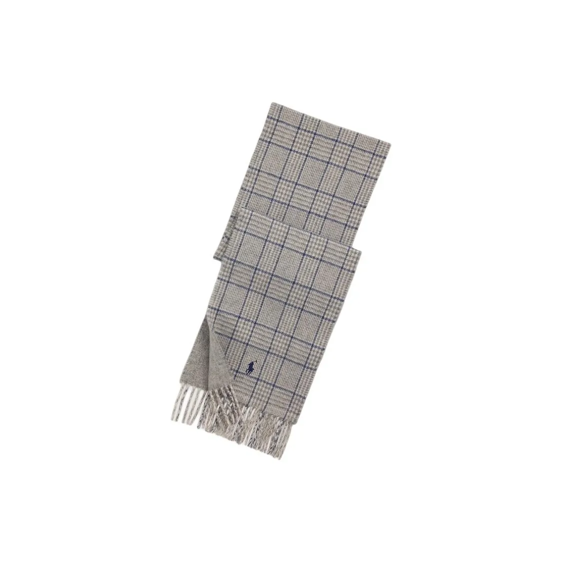 Polo Ralph Lauren Nylon Knit Scarves Men's Gray