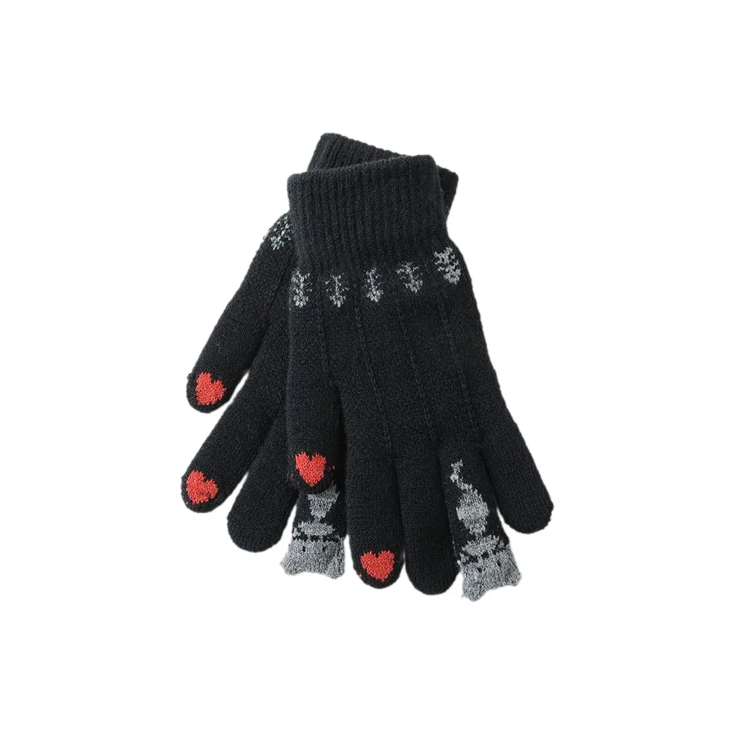 Mulinsen Полиэстеровый трикотаж Перчатки Женские