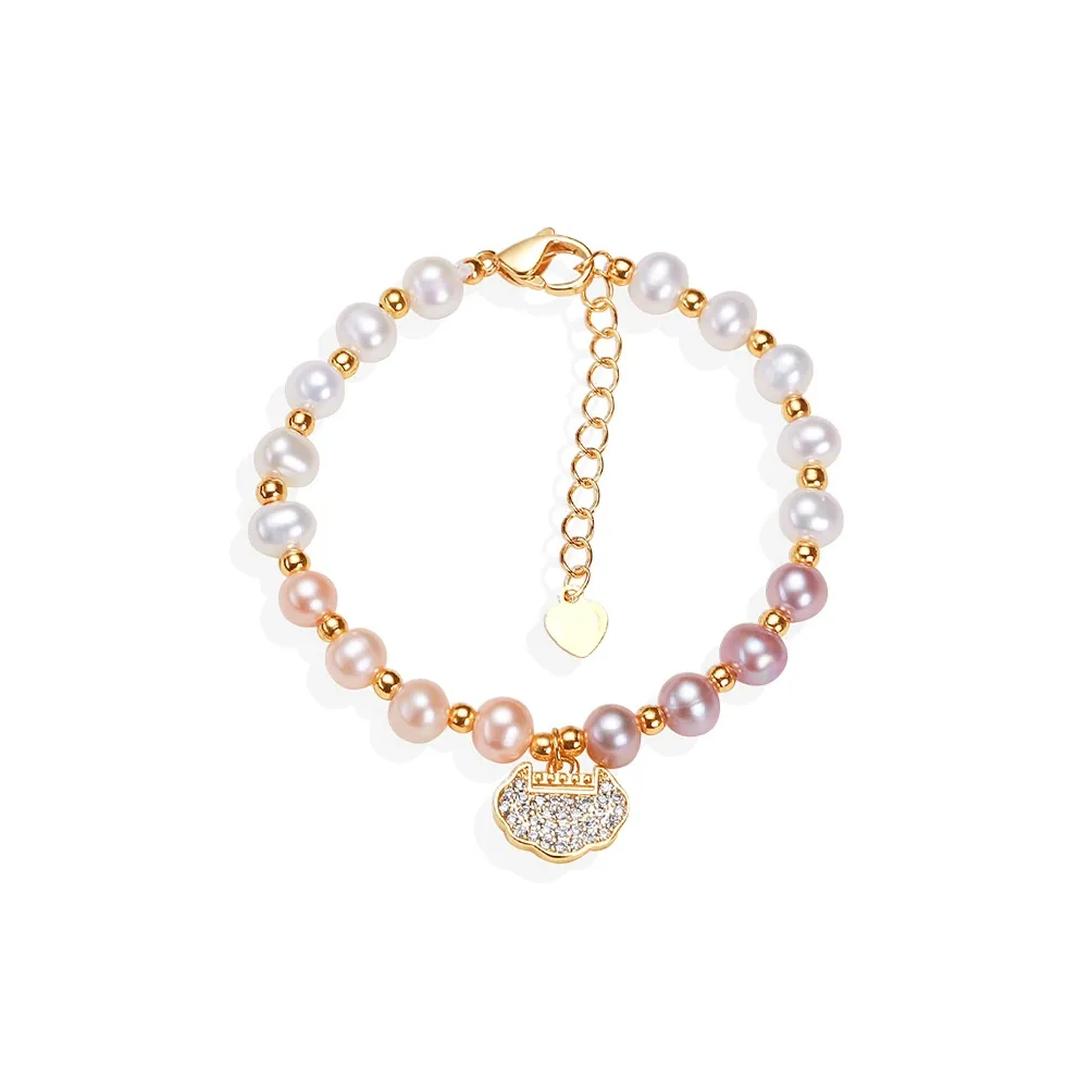HAPPY BEAN Pearl Bracelets Women's