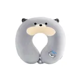 Otter 인형 U자형 베개 (그레이)