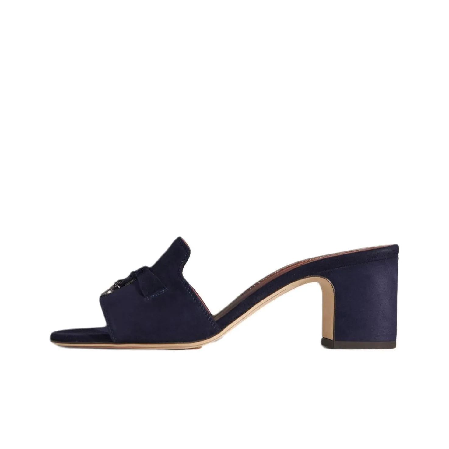 Loro Piana Slide Slippers 5.5cm Women's Blue