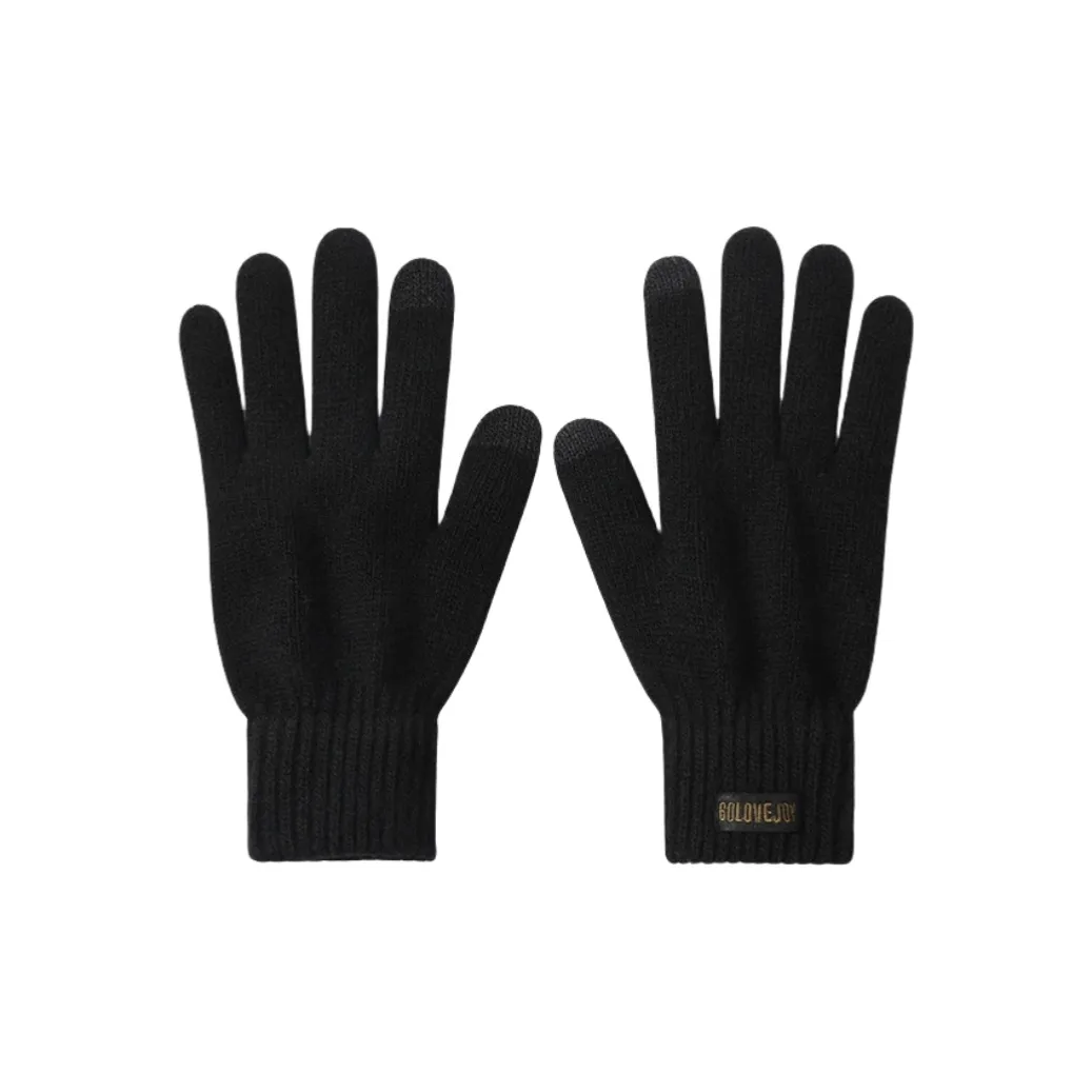 GOLOVEJOY Шерстяные вязаные перчатки женские