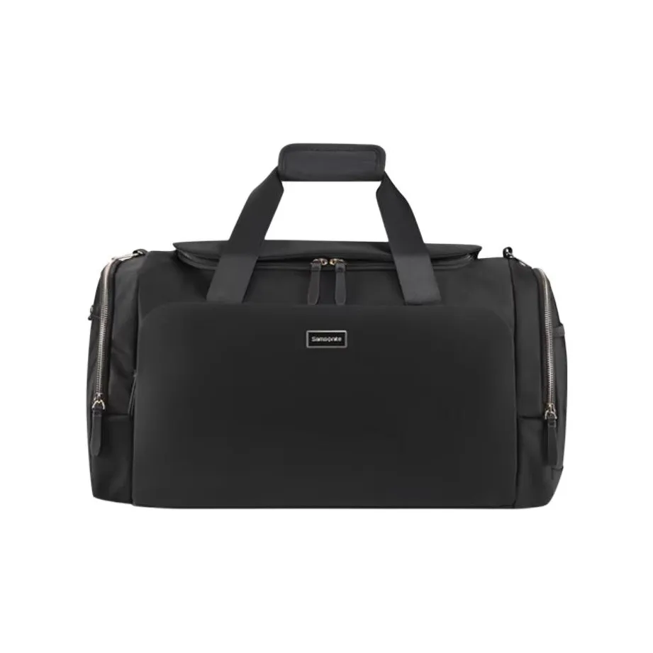 SAMSONITE Fabric Boston Bag Handbag Travel Bag Men's Black