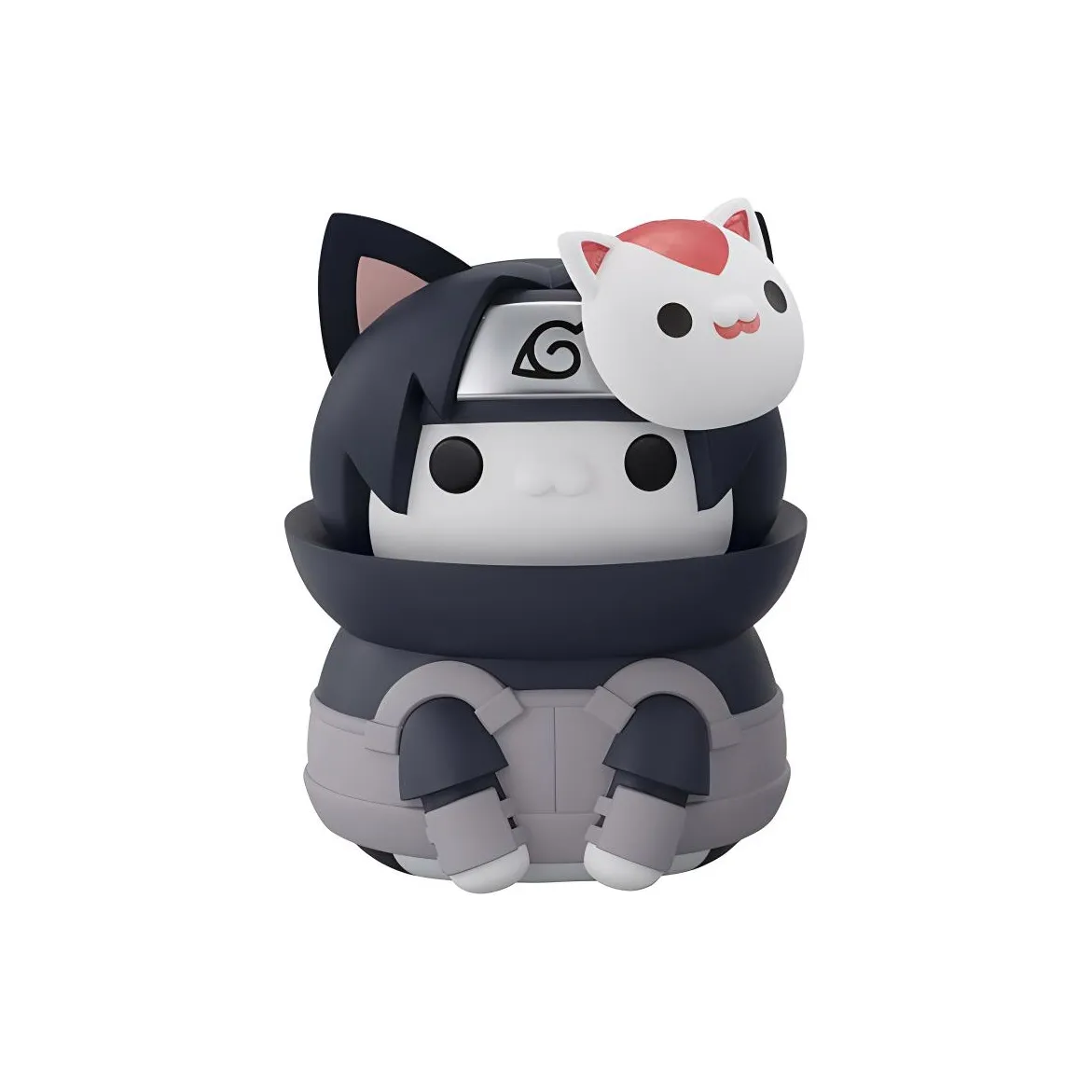MegaHouse Итачи Учиха Наруто Скрытый Лист Itachi Наруто Ураганные Хроники Big Cat Collection Чиби Фигурки