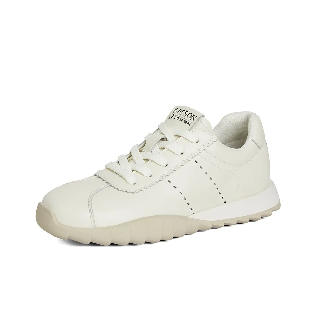 PT'SON Низкий топ Повседневная обувь Женская Белая