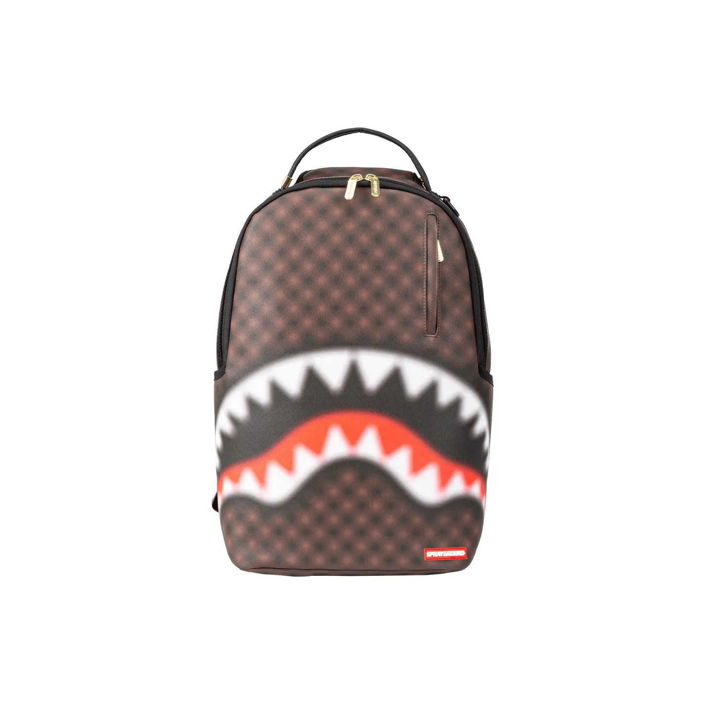 SPRAYGROUND SHARKS IN PARIS BLUR EFFECT BACKPACK Unisex Brown