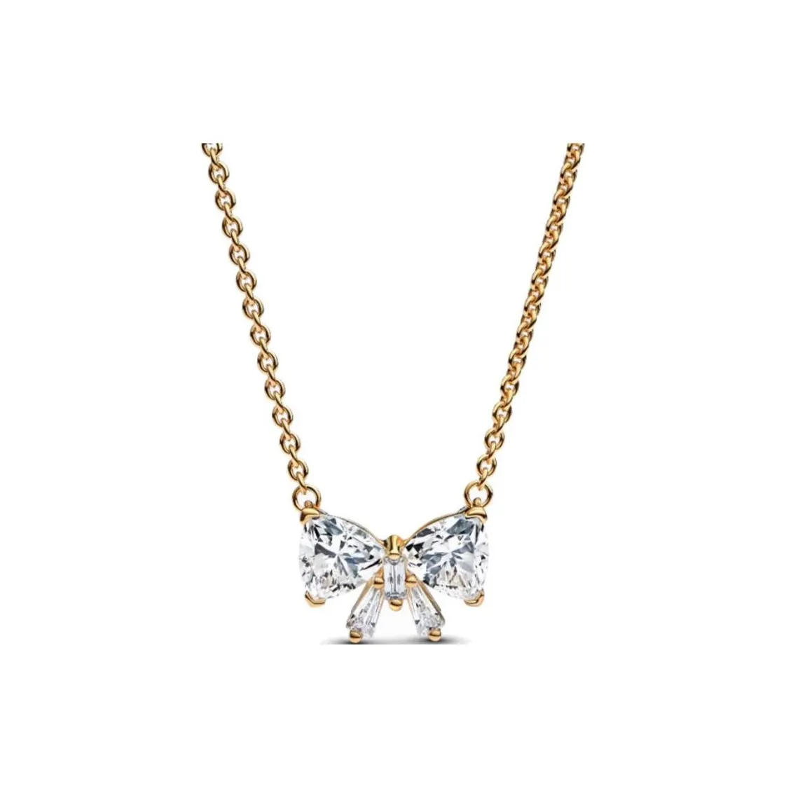 Pandora Gold Plated Necklaces Women's Gold