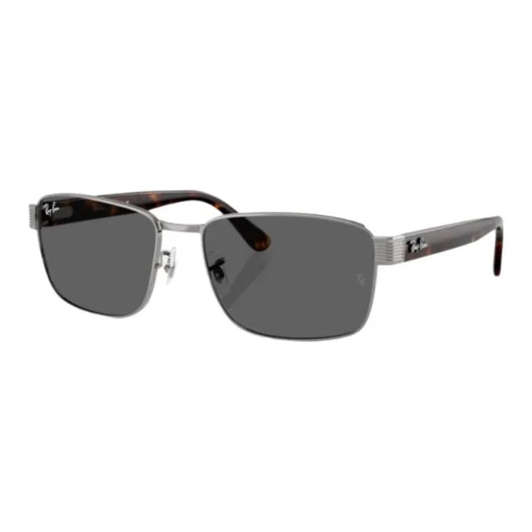 RayBan Металл Квадратные Солнцезащитные очки Унисекс Металлические