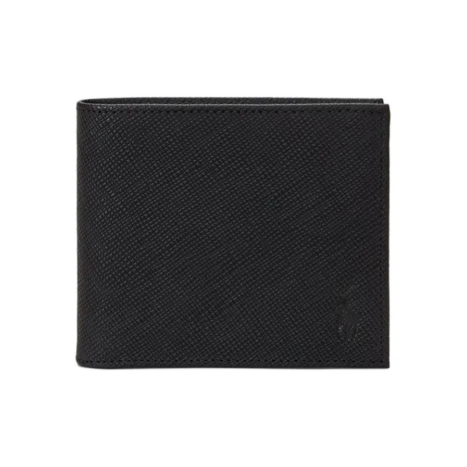 Polo Ralph Lauren Saffiano Leather Bi fold Wallet